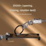 Premium Frameless Aluminum Metal Leather Wood Grain Magnetic Case - Image 4