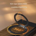 Premium Frameless Aluminum Metal Leather Wood Grain Magnetic Case - Image 5