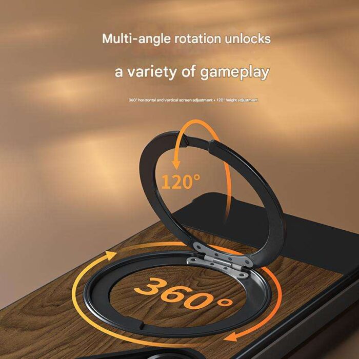 Premium Frameless Aluminum Metal Leather Wood Grain Magnetic Case - Image 5