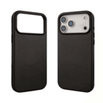 Top Grain Blue Leather Phone Case