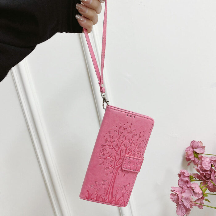 Trendy Creative Custom Design Leather Mobile Phone Case - Image 5