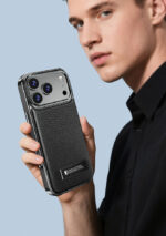 Luxurious Electroplated PU Leather Phone case iPhone - Image 3