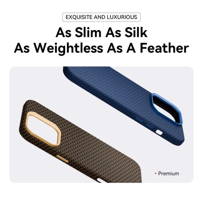 Premium Carbon Fiber Textured Magnetic Phone Case - Image 3