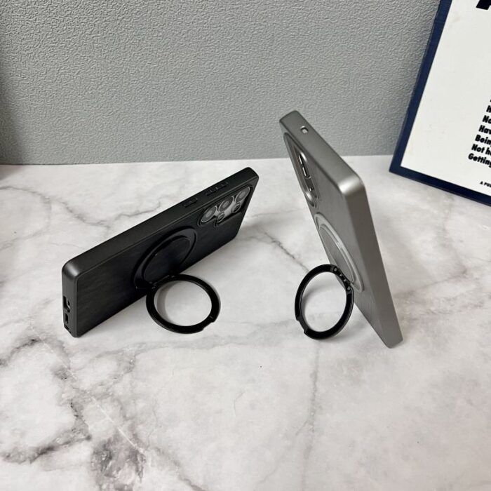 Premium Frosted Magnetic Cell Phone Case for Samsung - Image 3