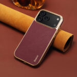 Genuine Leather Phone Case Wireless Charging Shockproof Back Cover - Image 7
