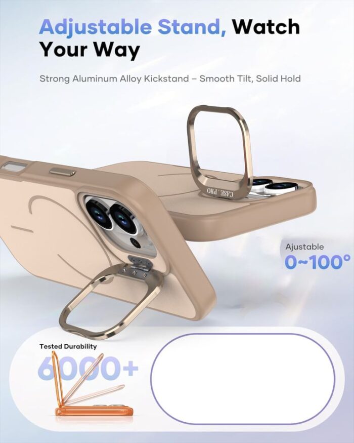 TPU High Transparency Magnetic Lens Holder Anti-drop Phone case - Image 5