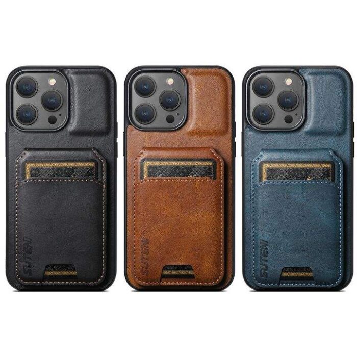 Business Folding Holder Wallet Leather Mobile Phone Case - Image 6
