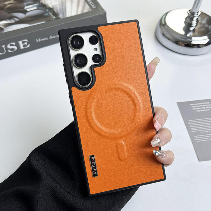 Magnetic PU Leather Phone Case - Image 6