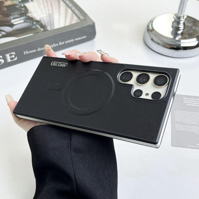 Magnetic PU Leather Phone Case - Image 5