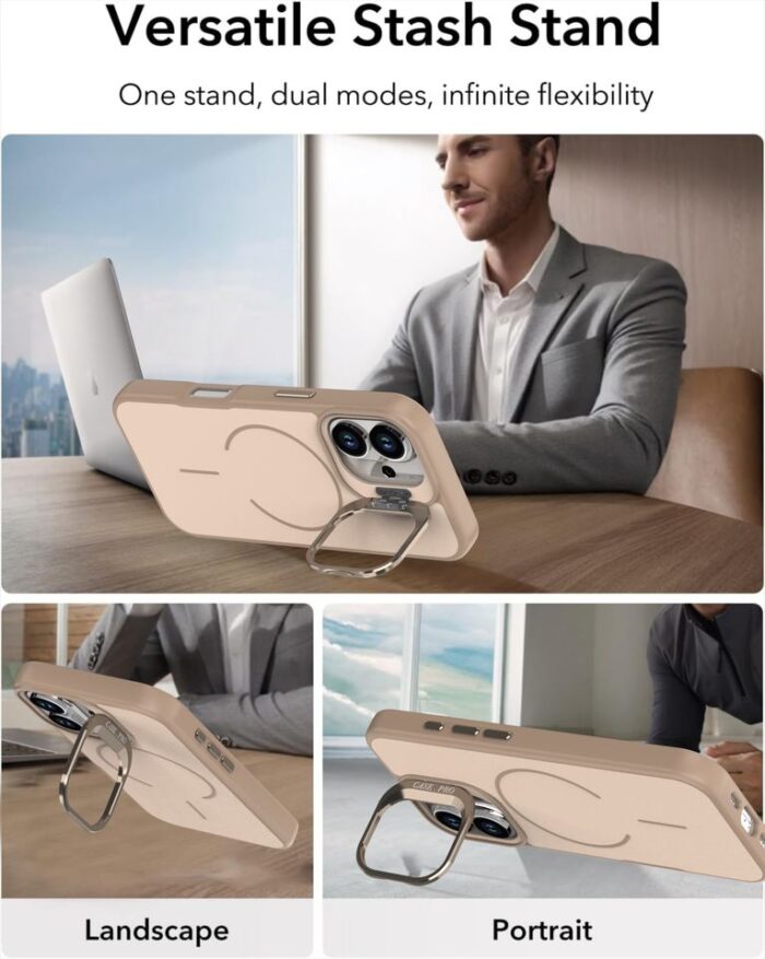 TPU High Transparency Magnetic Lens Holder Anti-drop Phone case - Image 6