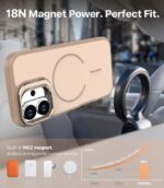 TPU High Transparency Magnetic Lens Holder Anti-drop Phone case - Image 3