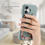 Business Pu Leather Crossbody Phone Case - Image 4