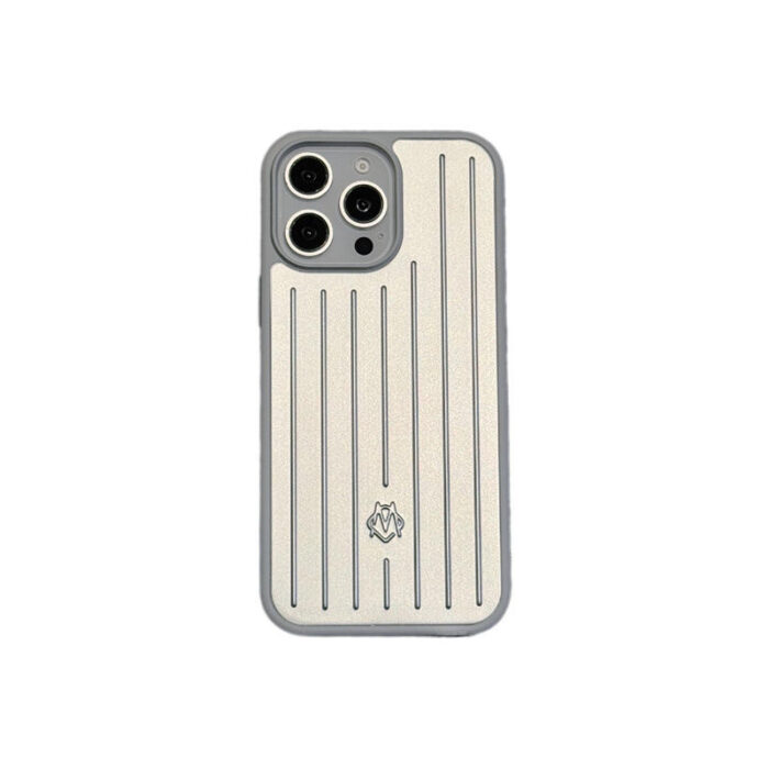 New Aluminum Alloy Red Luggage case Full-wrap Phone case - Image 3