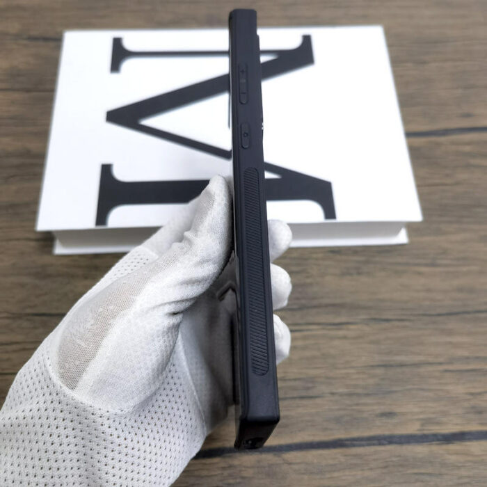 Business Leather Magnetic Charging Phone Case - Image 6