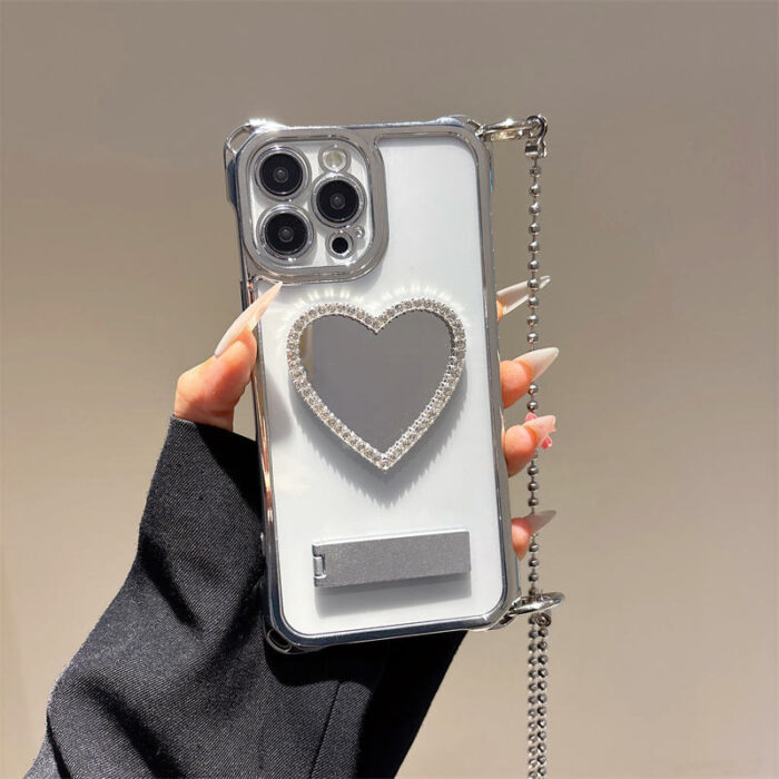 Stand Holder with Strap Mobile Phone Back Cover - Image 3