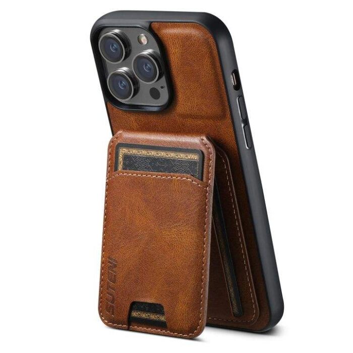 Business Folding Holder Wallet Leather Mobile Phone Case - Image 2