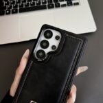 New Matte PU Leather Mobile Phone Cases for Samsung - Image 3