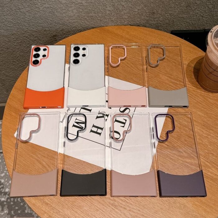 Ultra Thin Clear Double Fight Mobile Phone Cases - Image 1