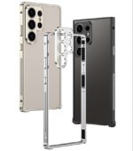 Aluminum Alloy Bumper Frameless Metal Heat Dissipation Shockproof Cover with Metal Lens