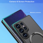 Premium HD Screen Tempered Glass With Stand Phone Case - Image 4