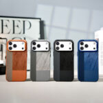 Splicing Skin Luxury Leather Mobile Phone Case for iPhone - Image 2