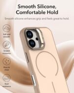 TPU High Transparency Magnetic Lens Holder Anti-drop Phone case - Image 4
