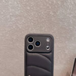 Novel Design Decompression Down Jacket PU Phone Case for iPhone - Image 5