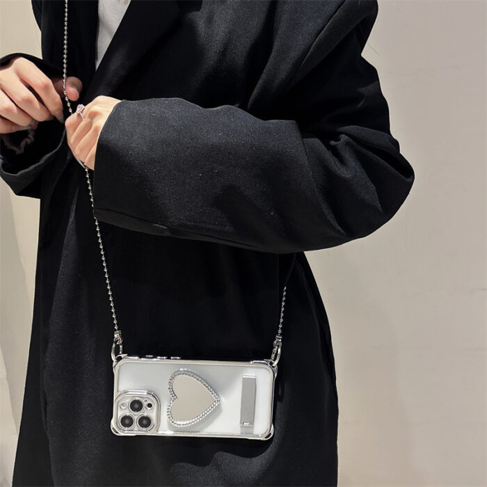 Stand Holder with Strap Mobile Phone Back Cover - Image 6