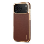 Genuine Leather Phone Case Wireless Charging Shockproof Back Cover - Image 5