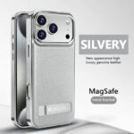 Luxurious Electroplated PU Leather Phone case iPhone - Image 5