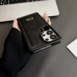 New Matte PU Leather Mobile Phone Cases for Samsung - Image 6