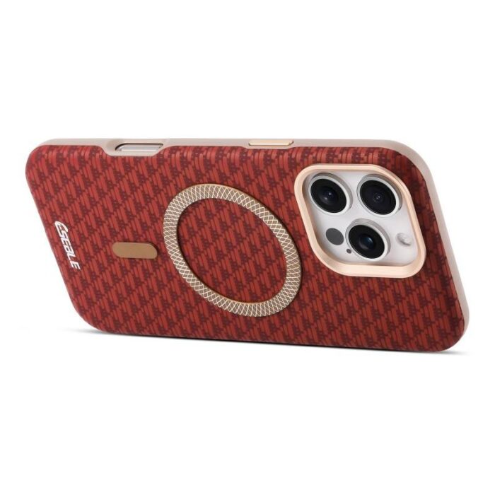 Business Triangle Carbon Fiber Magnetic Mobile Phone case - Image 4