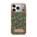 Electroplate Flower Mobile Phone Case for Apple iPhone