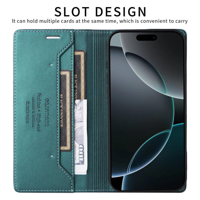 Multi Card Holders PU Flip Wallet Phone Case - Image 2
