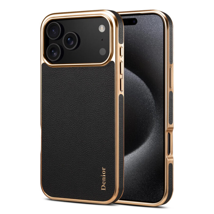 Genuine Leather Phone Case Wireless Charging Shockproof Back Cover - Image 6