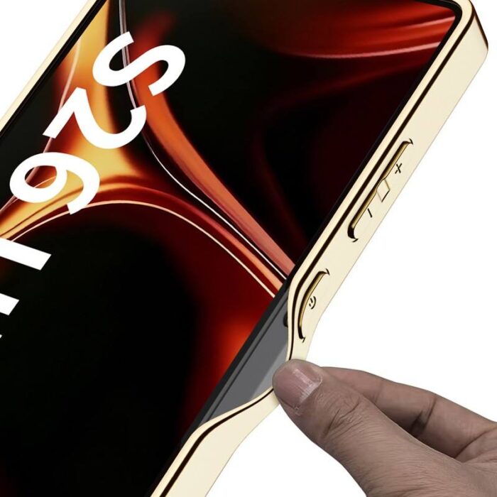 Fashion Luxury Electroplated Woven Texture Leather Phone case - Image 4