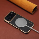 Genuine Leather Phone Case Wireless Charging Shockproof Back Cover - Image 2