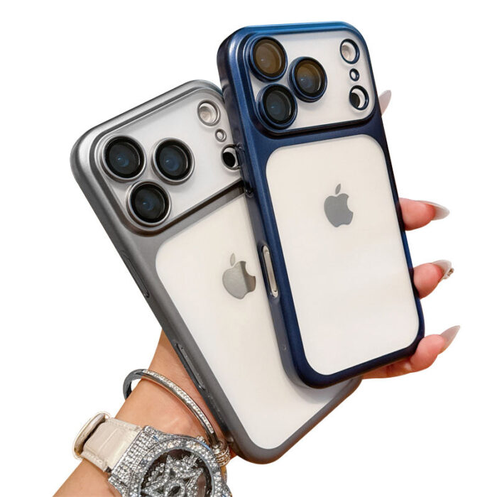 Original Color Anti-Fingerprint PC Hard Business Design Shockproof Phone Case - Image 3