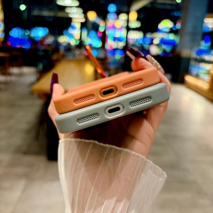 Fashion Silicone Back Panel Magnetic Case for iPhone - Image 6