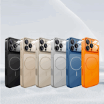 Full Camera Lens Protection Matte Plating Case - Image 5