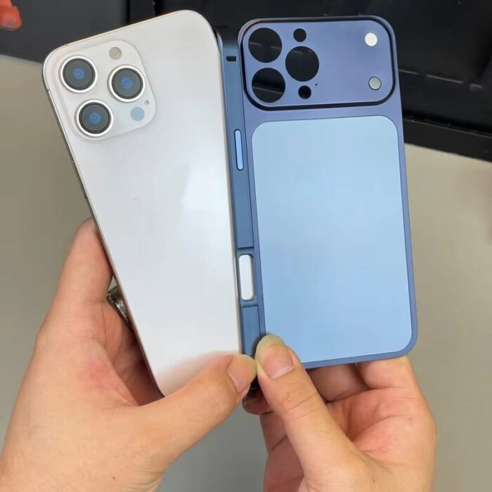 Matte Metal Backplate Phone Case for iPhone - Image 5