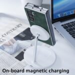 High Quality Plating Leather Magnetic Phone Case for Samsung Z Fold - Image 6