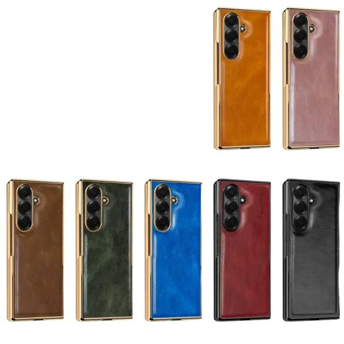 PU Leather Z Fold  Case With Front Screen Protector - Image 7