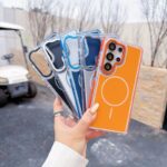 Shockproof Soft TPU Hard PC with Metal Camera Frame Phone Case with Magnetic Cover for Samsung Galaxy S26 Ultra - Image 6