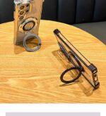 Luxury Magnetic Plating Stand Shockproof Clear Case for Samsung - Image 6