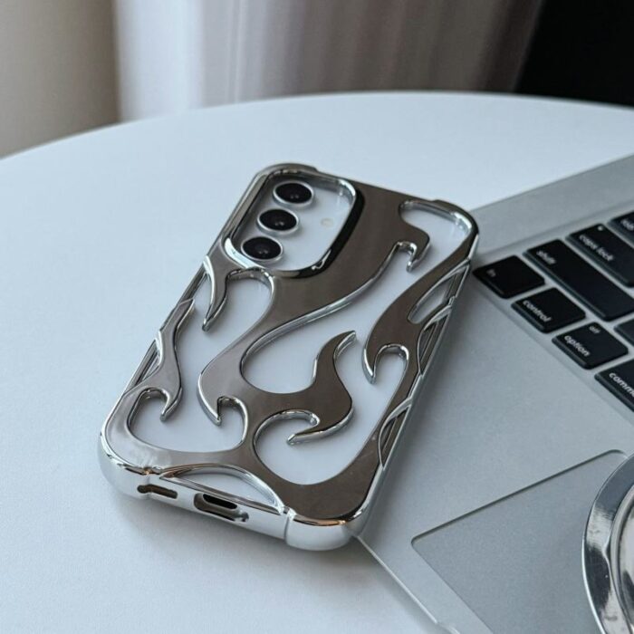 Fashion Hollow Heat Dissipation Phone Case for Samsung - Image 4