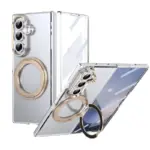 High Quality Magnetic Rotating Stand Clear Case for Samsung Z Fold - Image 7