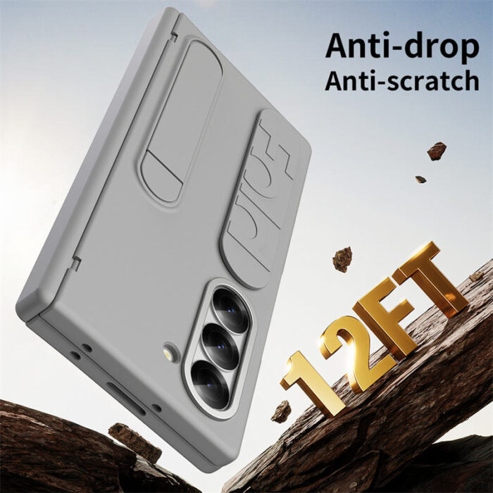 Wrist Strap Hinge case Film Integrated Phone case for Z Fold - Image 4