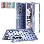 Luxury Plating Clear Hinge protector Full Body Cover Shockproof Case with Tempered Glass