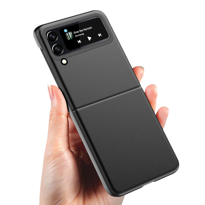 For samsung Folding Mobile Phone Cover Hard Pc Phone case for samsung galaxy Z Flip - Image 5